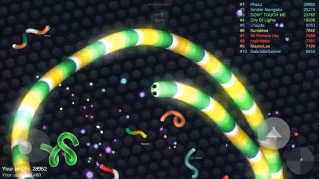 Slither.io A.I. 001 Strong Bad Snake Skin Hacked? vs. 98635 Snakes Epic Slitherio Gameplay! #3 смотреть онлайн