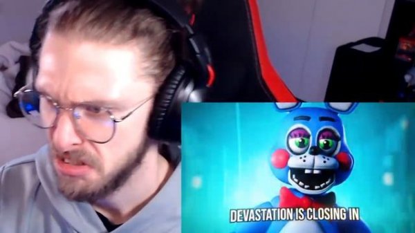 Vapor Reacts | NEW FNAF HELP WANTED SONG "Outside Your Window" by @APAngryPiggy REACTION!!