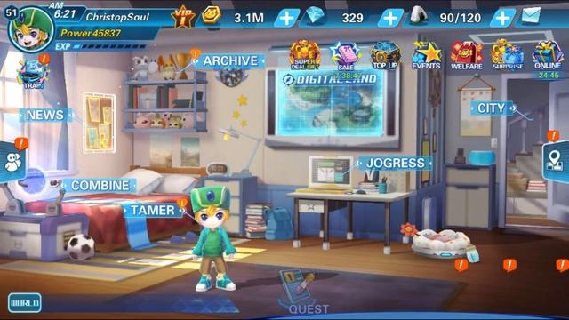 ¿ Como combinar las gemas para llegar rapido a R5 Multicolor ? // Digital world evolution смотреть онлайн