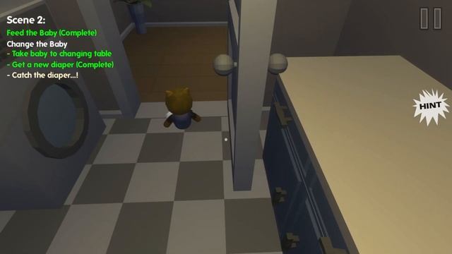 Baby Kids In Scary House 2 - Gameplay Walkthrough Part 2 (iOS, Android) смотреть онлайн