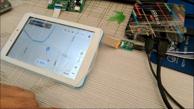 RK3328 TVBOX+USB capacitive touch+usb gps смотреть онлайн