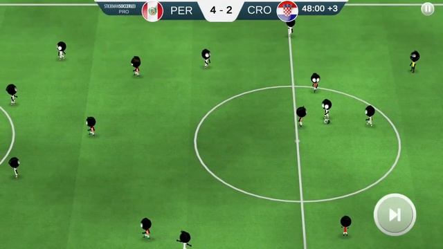 Stickman Soccer 2019 Peru Vs Croatia Match-17 Android Gameplay. смотреть онлайн