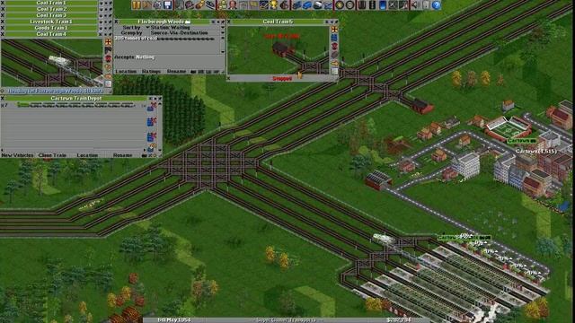 Let's Play OpenTTD Multiplayer Part 2: New Tracks! смотреть онлайн