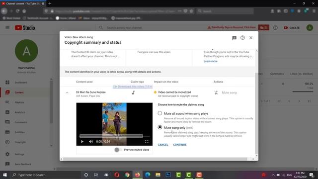 how to remove copyright claims on youtube | how to remove copyright claim | Remove copyright claim смотреть онлайн