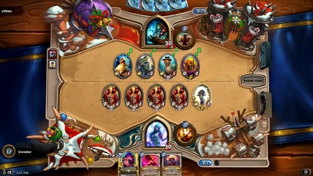 Hearthstone Tavern Brawl: Wacky Waxy Winter's Veil | WoWcrendor смотреть онлайн
