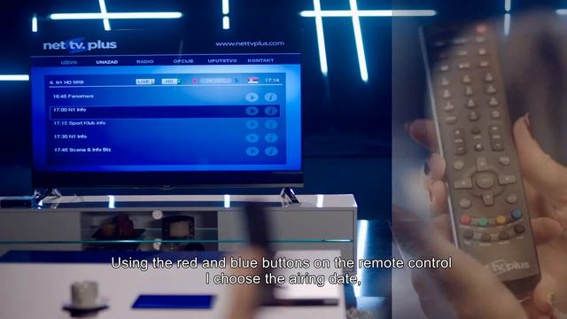 Using the Catch up TV up to 7 days service смотреть онлайн