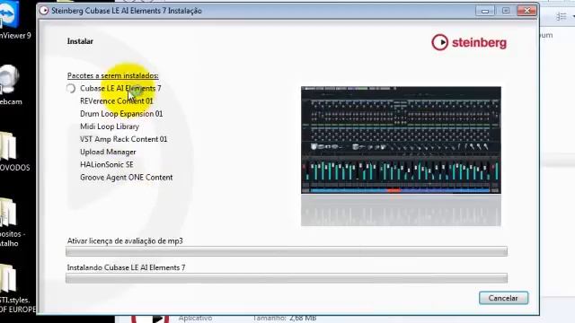 INSTALANDO E ATIVANDO O CUBASE 7 смотреть онлайн