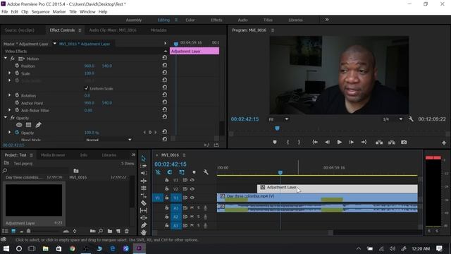 How to Add an Adjustment Layer in Premiere Pro CC смотреть онлайн