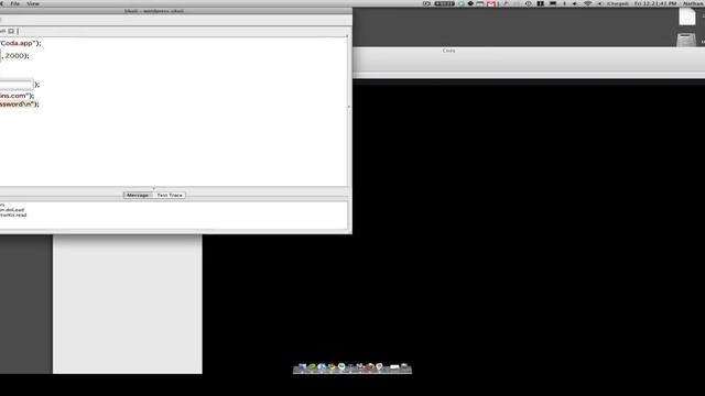 Sikuli script for automating a Coda/Firefox workflow смотреть онлайн