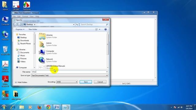 How to make a very DANGEROUS VIRUS using notepad qWZ x9yvvho смотреть онлайн