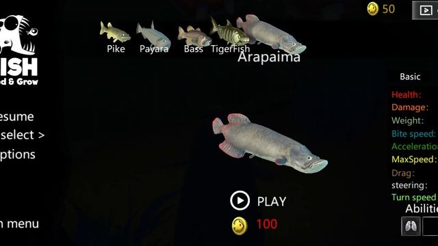 Defeat The Boss Fish 🐠 || Fish Feed And Grow Gameplay Android / IOS смотреть онлайн