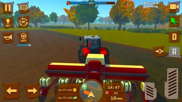 Farm Sim 2024 - Gameplay Part 1 Farming Simulator 2024 Tractor & Seeder Farm Manager (iOS, Android)