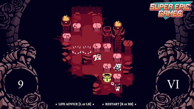 Helltaker Level 6 Solution Gameplay Walkthrough смотреть онлайн