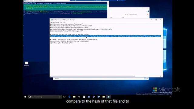 MDG (Device Guard) demontration for getting started смотреть онлайн