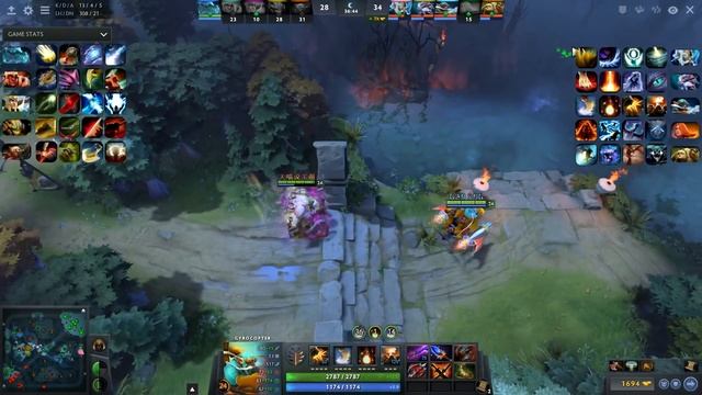 FLAK CANNON + FULL SPEED = ULTRA KILL !!! Ability Draft Dota 2 смотреть онлайн