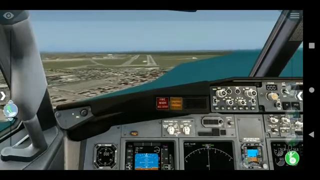 Game play X Plane 10 (V 10.9.1)Take off & Landing смотреть онлайн