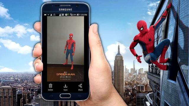 How to use Holo Camera App | Augmented Reality | AR App | HOLO App for Android | смотреть онлайн