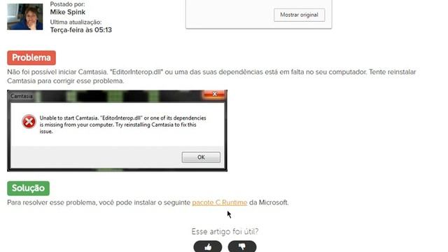 como tirar o erro editorinterop.dll no cantasia studio 9 смотреть онлайн