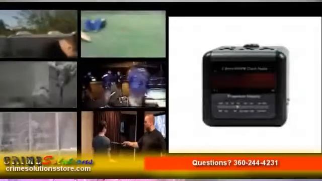 Wi-Fi Alarm Clock Radio Camera with 2 Way Audio Review смотреть онлайн