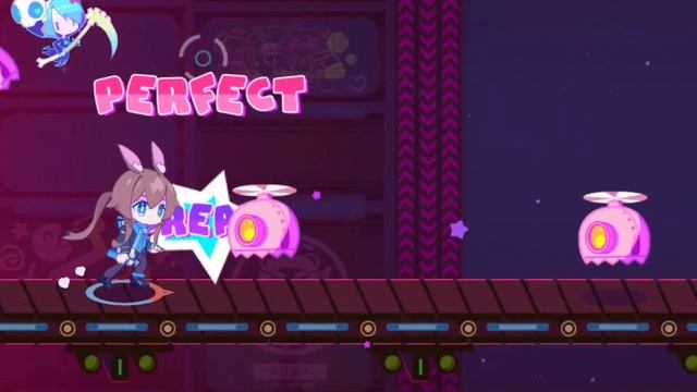 amiya in muse dash is too cute :3 смотреть онлайн