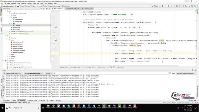 EDMT Dev - Drink Shop Android Project #3 (Auto login and get User Information) смотреть онлайн
