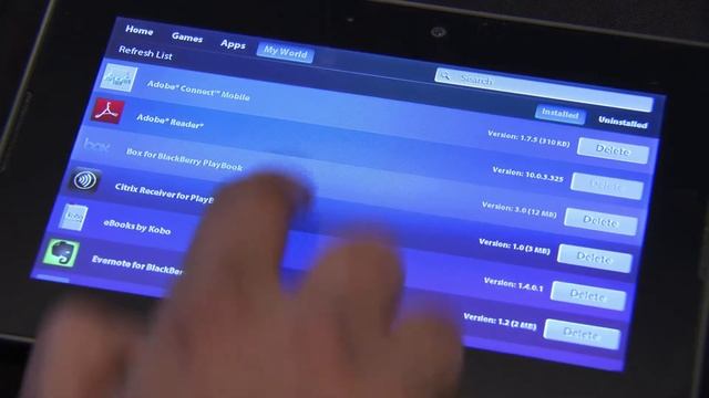 BlackBerry PlayBook OS 2.0 Demo with Vivek Bhardwaj at BlackBerry DevCon Europe смотреть онлайн