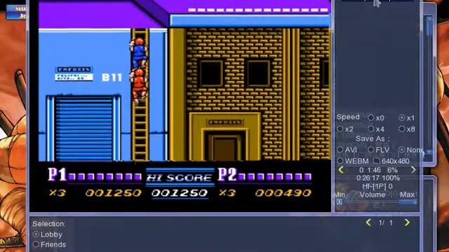 Double Dragon 2 - NES - multiplayer online no SupARC смотреть онлайн