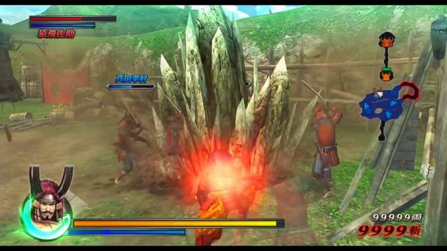 Gameplay (武田信玄 – Takeda Shingen) Sengoku BASARA 3 Utage - Dolphin Emulator Android - Game 26 смотреть онлайн