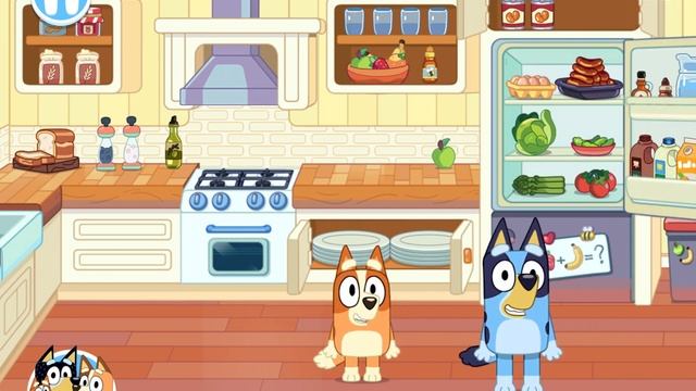 Food review ! 🥞🍔🍡 (Bluey let’s play!) turn on CC смотреть онлайн