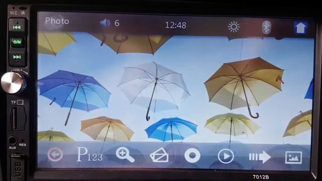 Head Unit : How to Change background in Double din 7012B смотреть онлайн