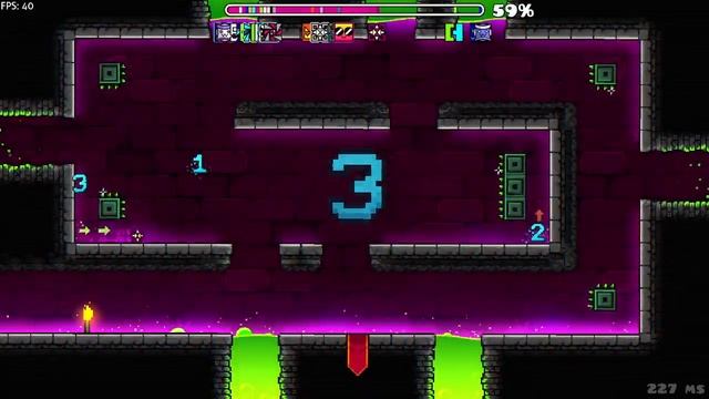 GEOMETRY DASH MULTIPLAYER IS SO FUN!(AND CHAOTIC) смотреть онлайн