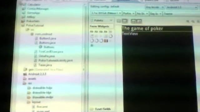 Poker Tutorial -Android Project смотреть онлайн