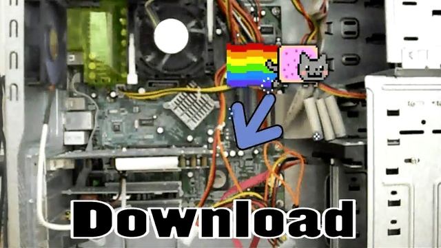 Nyan Cat in my PC! смотреть онлайн