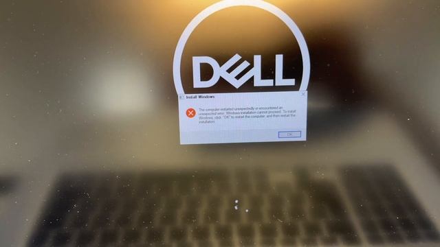 Dell P35E Windows install does not go through. Stuck on 83%. The computer restarted unexpectedly смотреть онлайн