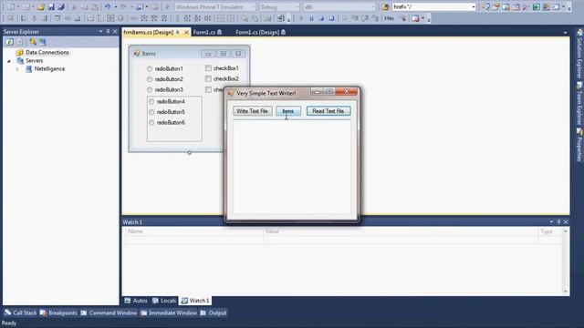 Software Recipes 5 - Opening a Windows form from another Form смотреть онлайн
