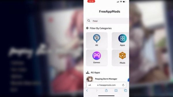 Peeping Dorm Manager (iOS Android)