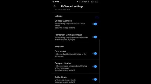 Youtube Music Revanced v5.33.51 For Android 6&7 user
