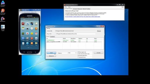 Test Android Apps using M-eux Test and Remote TestKit Cloud - Part 1: Getting Started смотреть онлайн