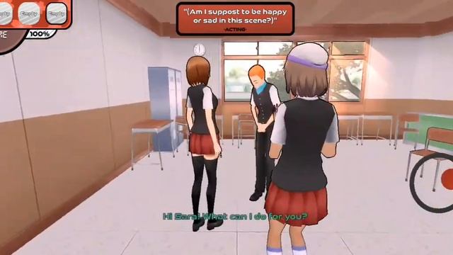 Sara's School Life|Fan Game Yandere Simulator|+DL смотреть онлайн
