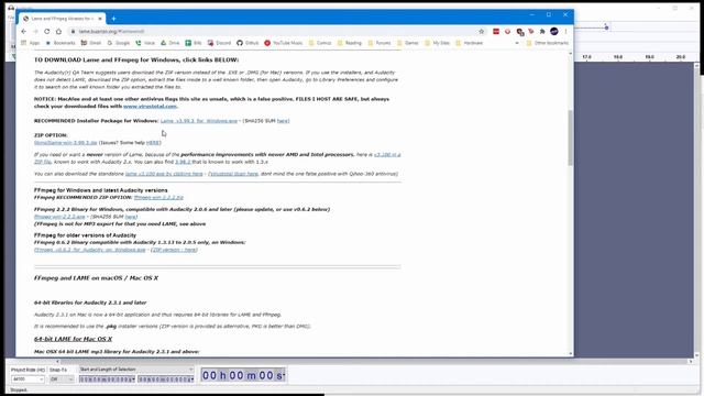 102 Fix MP4 Advanced Audio Coding File error in Audacity смотреть онлайн