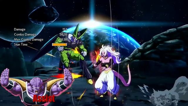 DBFZ - Unnecessary Android 21 Combo Video (All Assist, No Absorption Attacks) смотреть онлайн