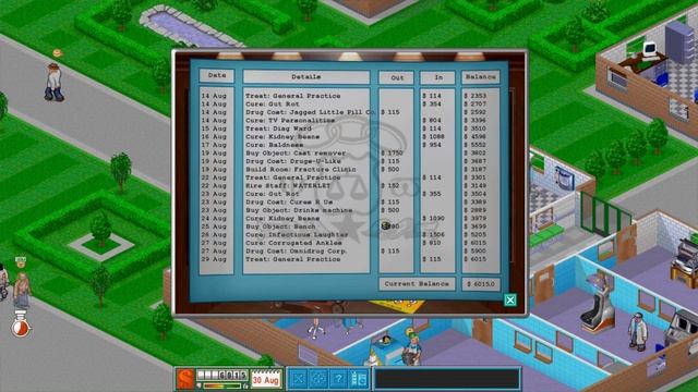 Theme Hospital S2 (CorsixTH) Let's Play E12 - Re-Org смотреть онлайн