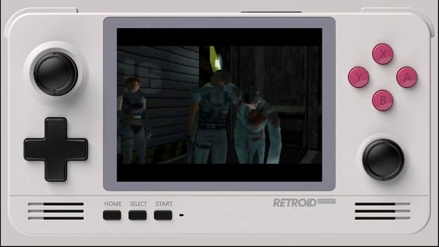 Retroid Pocket V2 - Dino Crisis on the Sony PlayStation смотреть онлайн