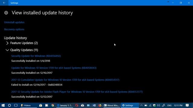 Fixit Emergency security update Windows 10 January 4th 2018 смотреть онлайн