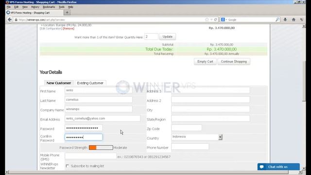 VPS Forex Guide on Placing a New Order смотреть онлайн