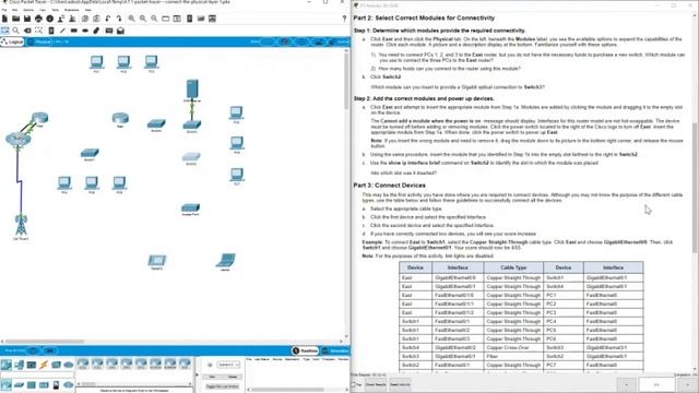 (CCNA-1-v7) 4.7.1 Connect the Physical Layer смотреть онлайн