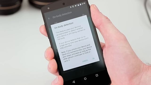 New Android Lollipop security feature: on-body detection смотреть онлайн