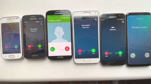 Galaxy S9 vs S7 vs S5 vs S4 vs Ace 3 vs Ace 2 Vibration Incoming Call смотреть онлайн