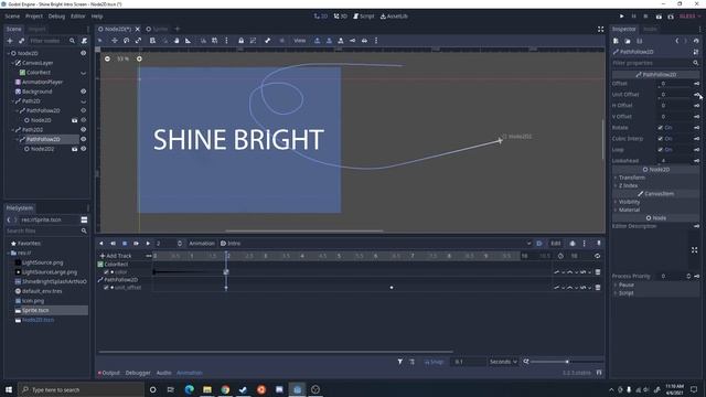 How to Create an Animated Splash Screen - Godot Tutorial смотреть онлайн