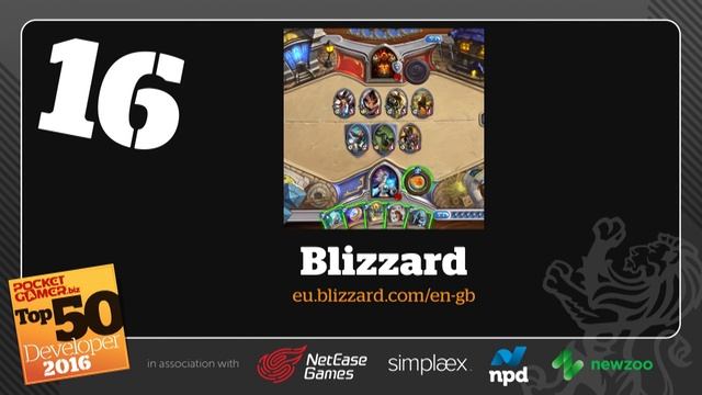 Top 50 Mobile Games Developers of 2016 смотреть онлайн